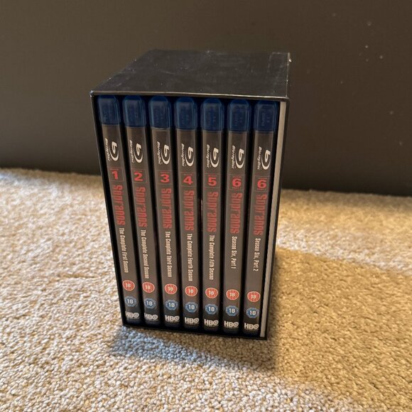 The Sopranos Complete Series Box Set Complete Blu-Ray Used - Picture 4 of 12